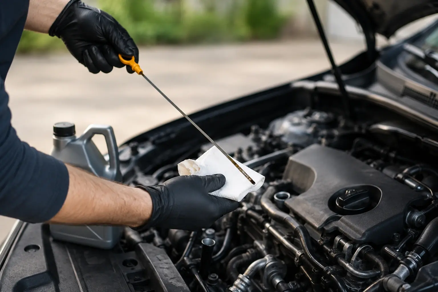 How To Check Oil