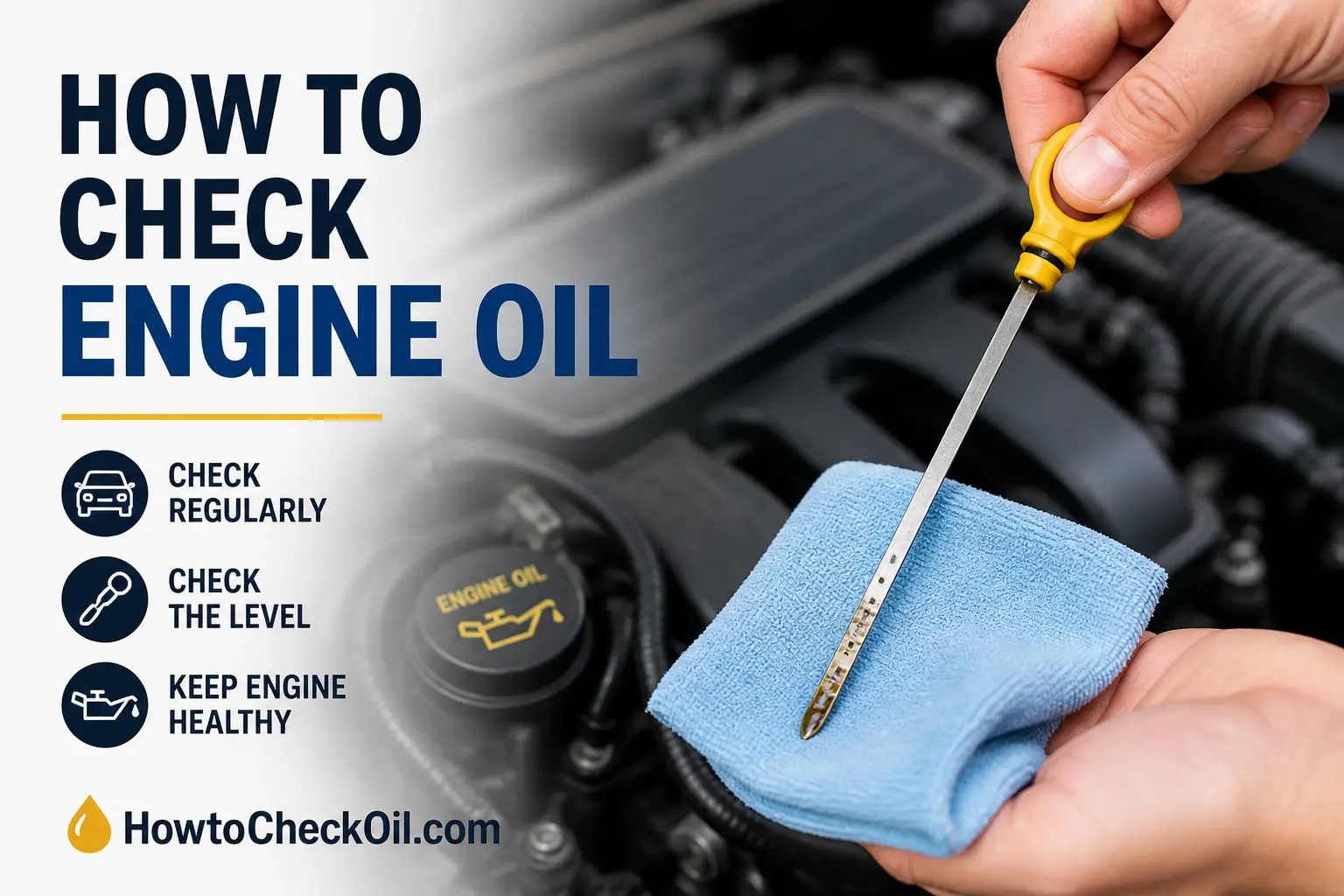 How to Check Engine Oil