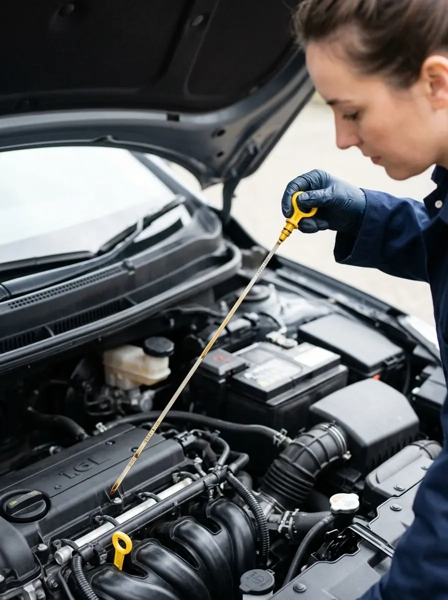 How To Check Engine Oil
