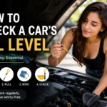 how to check a cars oil level