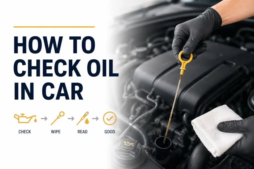 How to Check Oil in Car