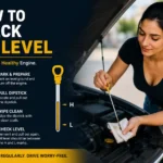 how to check oil level